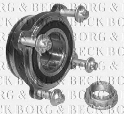 BORG & BECK bwk732 -  Комплект подшипника ступицы колеса